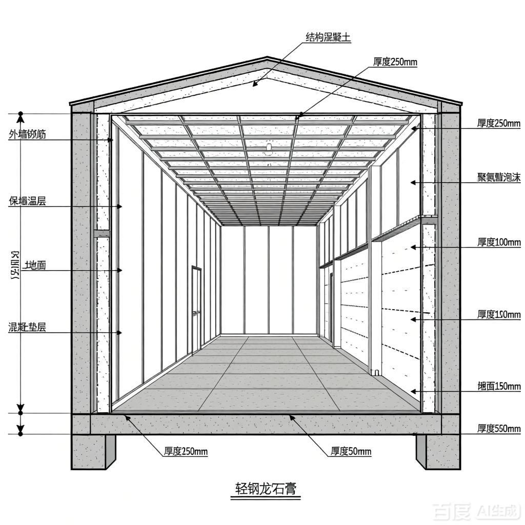 如何繪制冷庫(kù)結(jié)構(gòu)原理圖？（如何繪制冷庫(kù)結(jié)構(gòu)原理圖） 行業(yè)新聞 第1張