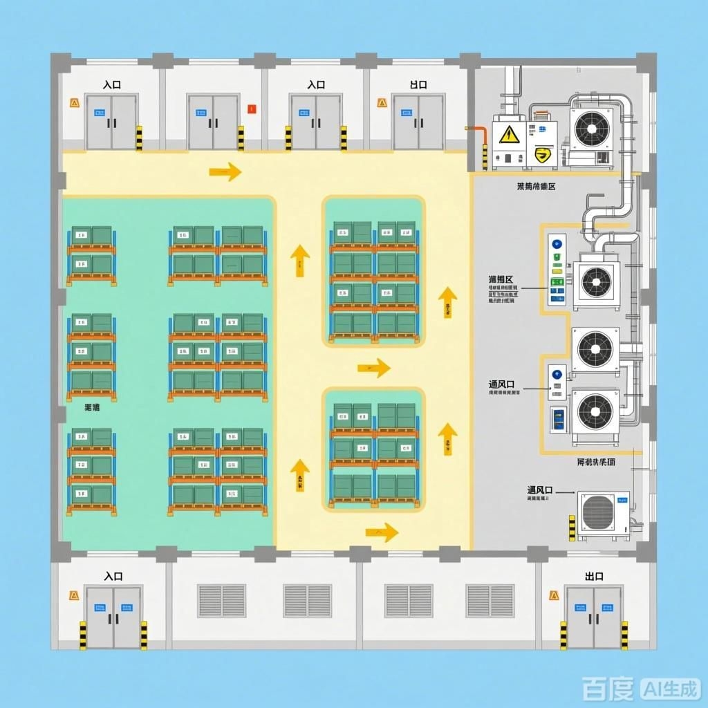如何繪制冷庫(kù)結(jié)構(gòu)原理圖？（如何繪制冷庫(kù)結(jié)構(gòu)原理圖） 行業(yè)新聞 第3張