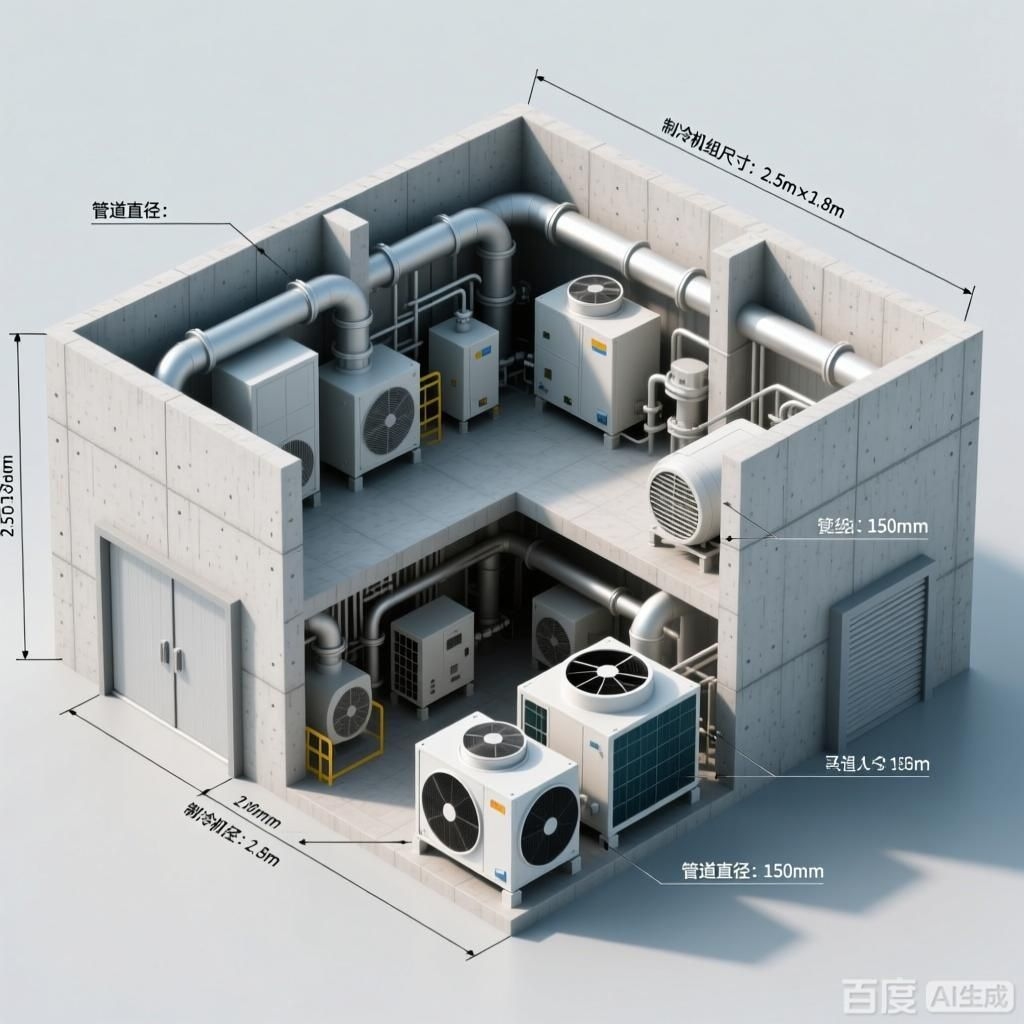 如何繪制冷庫(kù)結(jié)構(gòu)原理圖？（如何繪制冷庫(kù)結(jié)構(gòu)原理圖） 行業(yè)新聞 第4張