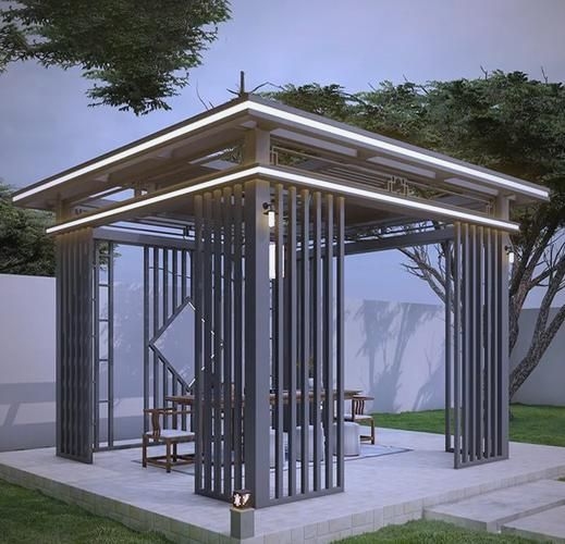 鋼結(jié)構(gòu)景觀亭子有哪些常見款式 行業(yè)新聞 第11張
