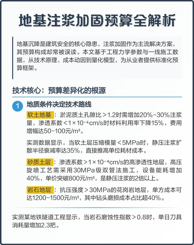 注漿加固地基的價格是多少？ 行業(yè)新聞 第1張