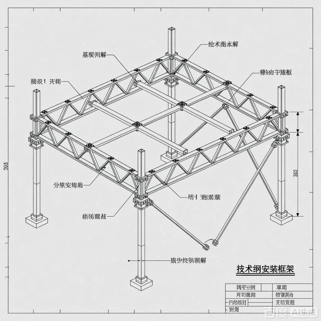 如何繪制網(wǎng)架安裝圖？（如何繪制網(wǎng)架安裝圖） 行業(yè)新聞 第1張