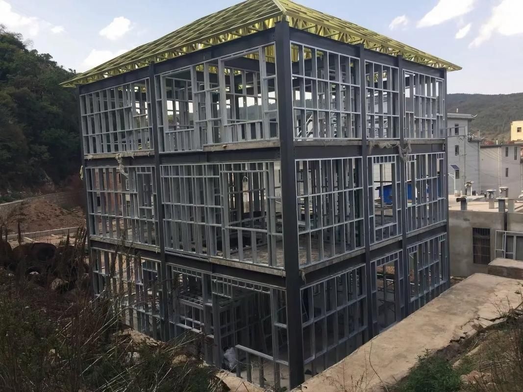 給我一些鋼結(jié)構(gòu)房別墅的圖片（給我一些鋼結(jié)構(gòu)房別墅的圖片,展開(kāi)） 行業(yè)新聞 第15張