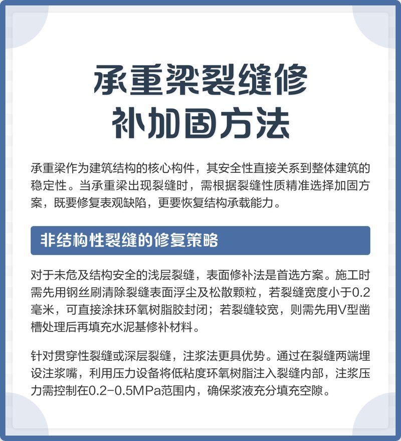 承重梁開(kāi)裂后如何加固？（承重梁開(kāi)裂后如何加固,承重梁開(kāi)裂確實(shí)讓人揪心，尤其擔(dān)心房子安不安全） 行業(yè)新聞 第2張