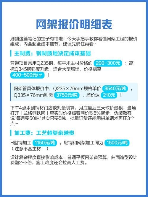 網(wǎng)架價(jià)格表有哪些更新（網(wǎng)架價(jià)格表更新頻率是多久網(wǎng)架價(jià)格表更新頻率是多久） 行業(yè)新聞 第1張