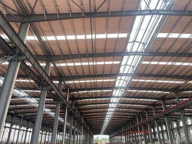 給我一些鋼結(jié)構(gòu)庫(kù)房的實(shí)例圖片（常熟富倉(cāng)物流倉(cāng)庫(kù)設(shè)計(jì)） 行業(yè)新聞 第19張