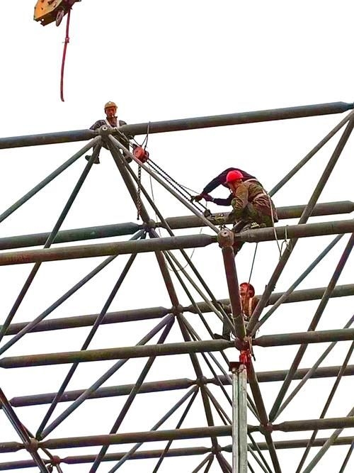 給我一份網(wǎng)架施工方法對比表（北京建院大跨空間結(jié)構(gòu)） 行業(yè)新聞 第6張