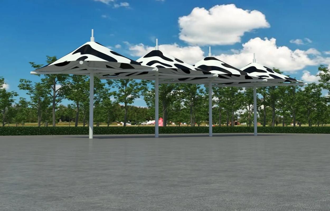 如何選擇適合的膜結(jié)構(gòu)車棚？（北京地區(qū)膜結(jié)構(gòu)車棚膜結(jié)構(gòu)車棚選擇工具防火、抗拉強(qiáng)度） 行業(yè)新聞 第3張