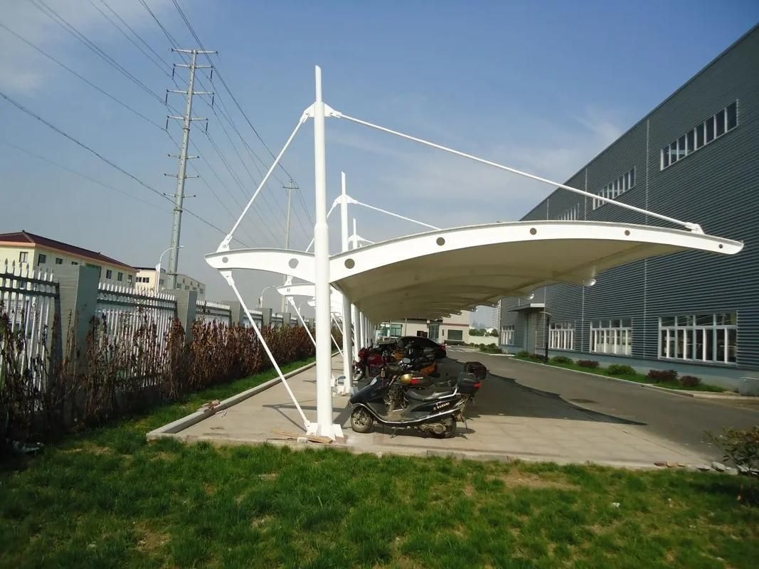 如何選擇適合的膜結(jié)構(gòu)車棚？（北京地區(qū)膜結(jié)構(gòu)車棚膜結(jié)構(gòu)車棚選擇工具防火、抗拉強(qiáng)度） 行業(yè)新聞 第5張