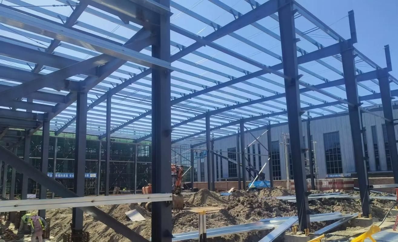 更多鋼結(jié)構(gòu)廠房施工照片（如何繪制鋼結(jié)構(gòu)廠房施工圖？） 行業(yè)新聞 第4張