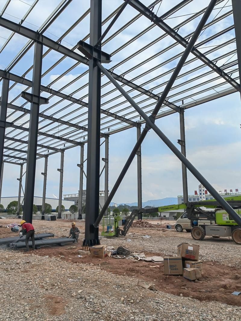 更多鋼結(jié)構(gòu)廠房施工照片（如何繪制鋼結(jié)構(gòu)廠房施工圖？） 行業(yè)新聞 第6張