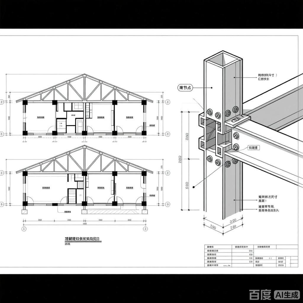如何繪制二層鋼結(jié)構(gòu)框架圖？（如何繪制二層鋼結(jié)構(gòu)框架圖） 行業(yè)新聞 第4張