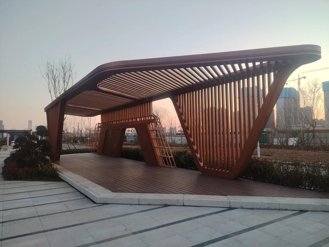 鋼結(jié)構(gòu)景觀廊架有哪些常見類型？ 行業(yè)新聞 第2張