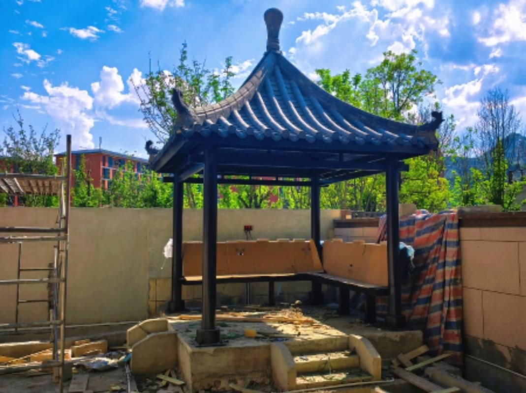 鋼結構景觀亭的造價估算（北京鋼結構景觀亭造價估算） 行業(yè)新聞 第1張