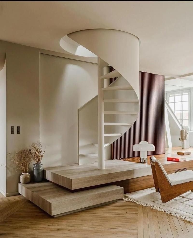 再給我?guī)讉€螺旋樓梯的設(shè)計(jì)案例 行業(yè)新聞 第1張