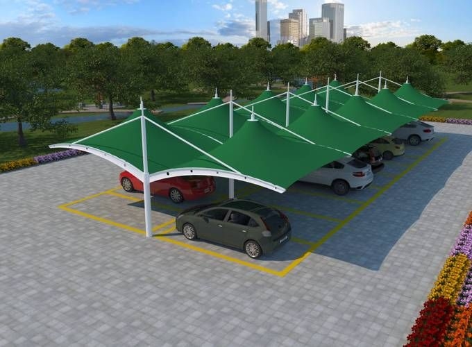 有沒(méi)有簡(jiǎn)易的車(chē)棚結(jié)構(gòu)圖？（如何獲取簡(jiǎn)易車(chē)棚結(jié)構(gòu)圖？） 行業(yè)新聞 第6張