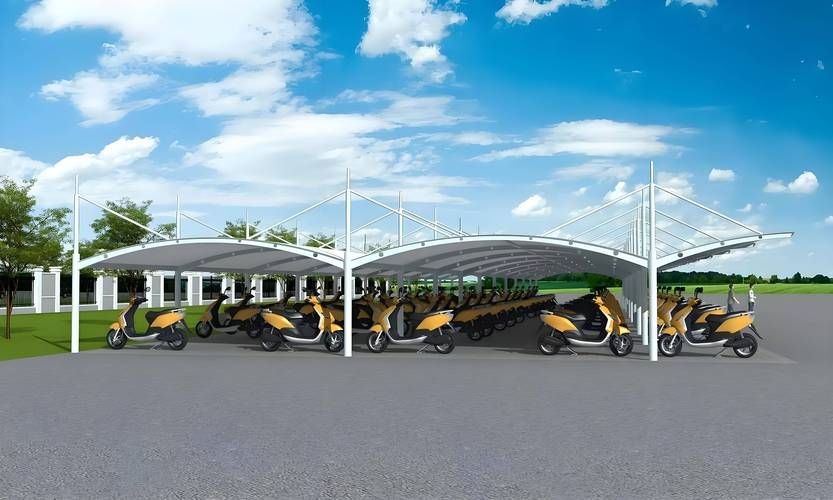 有沒(méi)有簡(jiǎn)易的車(chē)棚結(jié)構(gòu)圖？（如何獲取簡(jiǎn)易車(chē)棚結(jié)構(gòu)圖？） 行業(yè)新聞 第9張