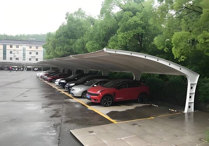 有沒(méi)有簡(jiǎn)易的車(chē)棚結(jié)構(gòu)圖？（如何獲取簡(jiǎn)易車(chē)棚結(jié)構(gòu)圖？） 行業(yè)新聞 第10張