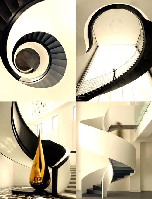 給我一些螺旋旋轉(zhuǎn)樓梯的設(shè)計(jì)圖（給我一些螺旋旋轉(zhuǎn)樓梯的設(shè)計(jì)圖,展開美學(xué)表現(xiàn)力和空間高效利用） 行業(yè)新聞 第19張