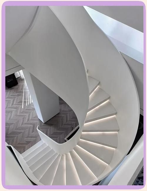 給我一些螺旋旋轉(zhuǎn)樓梯的設(shè)計(jì)圖（給我一些螺旋旋轉(zhuǎn)樓梯的設(shè)計(jì)圖,展開美學(xué)表現(xiàn)力和空間高效利用） 行業(yè)新聞 第26張