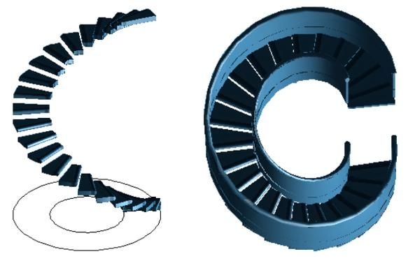有沒有螺旋樓梯的CAD圖？（有沒有螺旋樓梯的cad圖紙資源？） 行業(yè)新聞 第3張