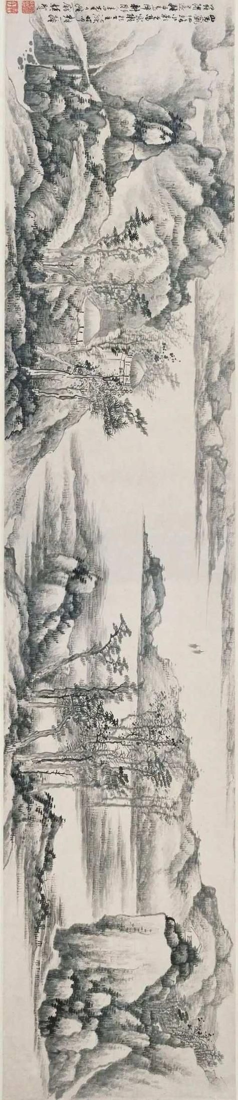 龔賢的刻瓷作品如何？（山水畫家龔賢的刻瓷作品需包含1000字描述水墨山水配圖） 行業(yè)新聞 第2張