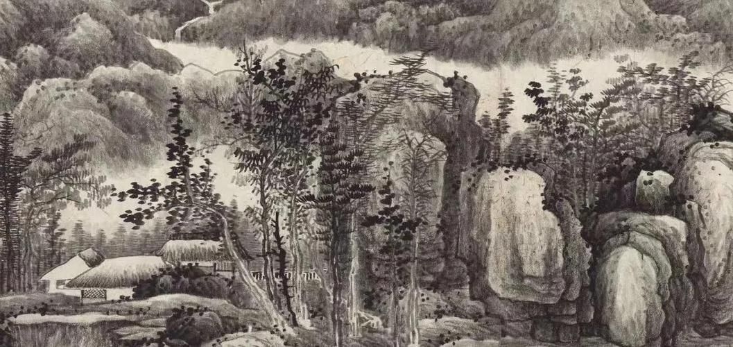 龔賢的刻瓷作品如何？（山水畫家龔賢的刻瓷作品需包含1000字描述水墨山水配圖） 行業(yè)新聞 第3張