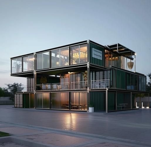 有沒有更多集裝箱設(shè)計(jì)圖片（112個(gè)集裝箱改造成現(xiàn)代別墅，集裝箱設(shè)計(jì)案例合集） 行業(yè)新聞 第1張