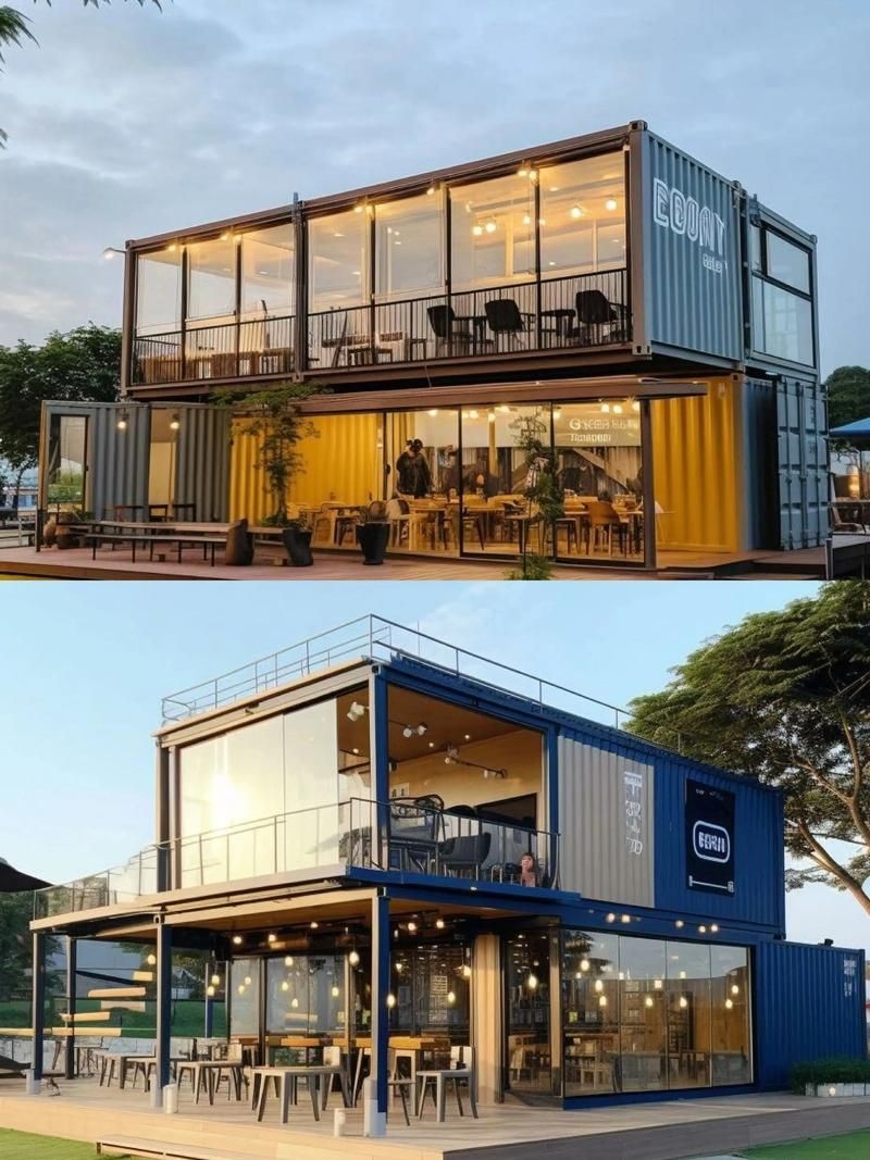 有沒有更多集裝箱設(shè)計(jì)圖片（112個(gè)集裝箱改造成現(xiàn)代別墅，集裝箱設(shè)計(jì)案例合集） 行業(yè)新聞 第4張