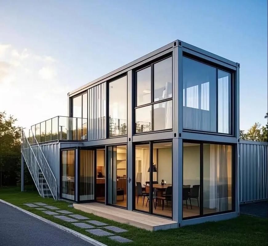 有沒有更多集裝箱設(shè)計(jì)圖片（112個(gè)集裝箱改造成現(xiàn)代別墅，集裝箱設(shè)計(jì)案例合集） 行業(yè)新聞 第9張