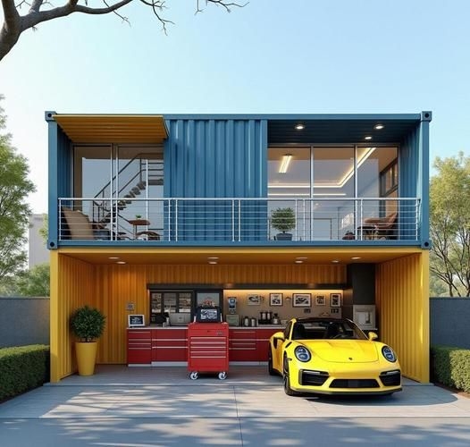 有沒有更多集裝箱設(shè)計(jì)圖片（112個(gè)集裝箱改造成現(xiàn)代別墅，集裝箱設(shè)計(jì)案例合集） 行業(yè)新聞 第10張