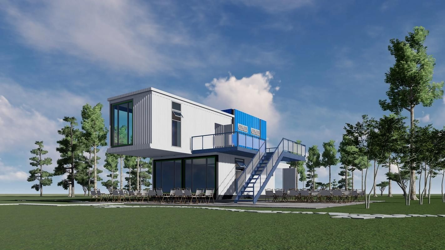 有沒有更多集裝箱設(shè)計(jì)圖片（112個(gè)集裝箱改造成現(xiàn)代別墅，集裝箱設(shè)計(jì)案例合集） 行業(yè)新聞 第12張