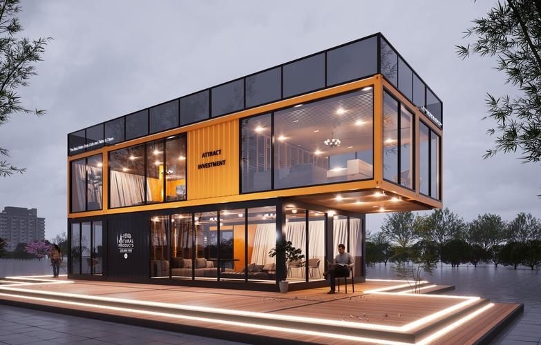 有沒有更多集裝箱設(shè)計(jì)圖片（112個(gè)集裝箱改造成現(xiàn)代別墅，集裝箱設(shè)計(jì)案例合集） 行業(yè)新聞 第18張