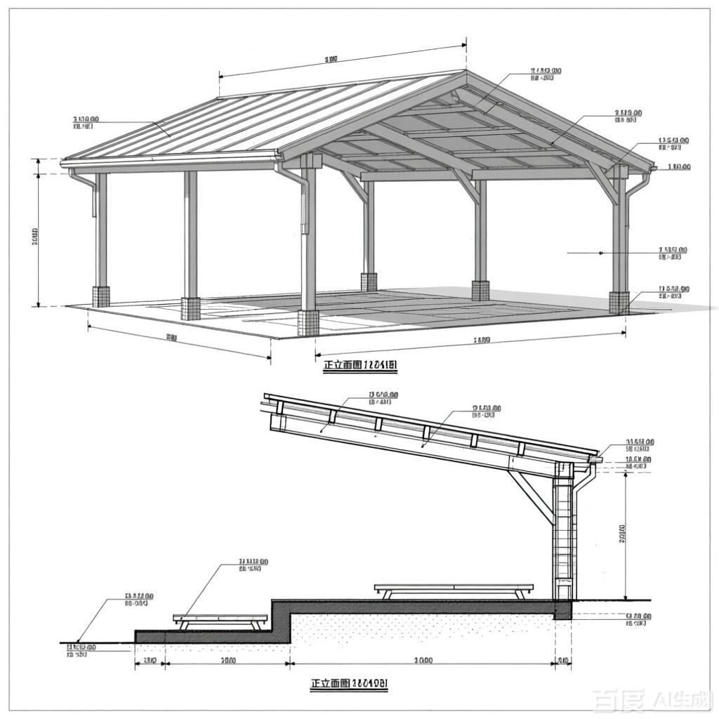 如何繪制車棚方案圖？ 行業(yè)新聞 第3張