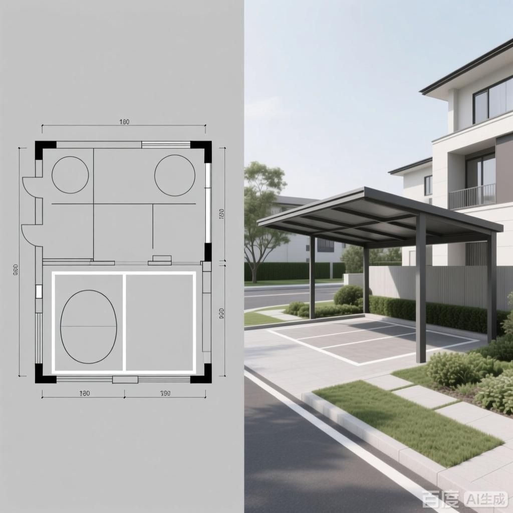 如何繪制車棚方案圖？ 行業(yè)新聞 第4張