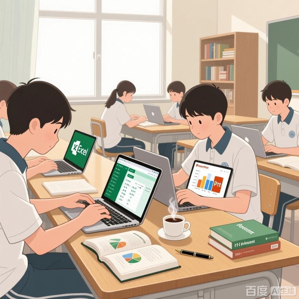 如何學(xué)習(xí)使用這些軟件中的一款（如何學(xué)習(xí)使用這些軟件中的一款,4張圖均為軟件學(xué)習(xí)場景插畫） 行業(yè)新聞 第4張