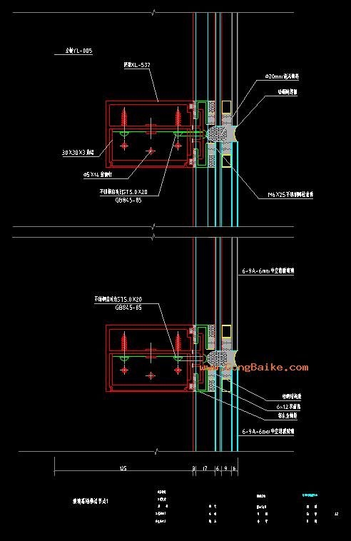 如何標注鋼結構幕墻工程的細節(jié)圖（如何標注鋼結構幕墻工程細節(jié)圖） 行業(yè)新聞 第4張