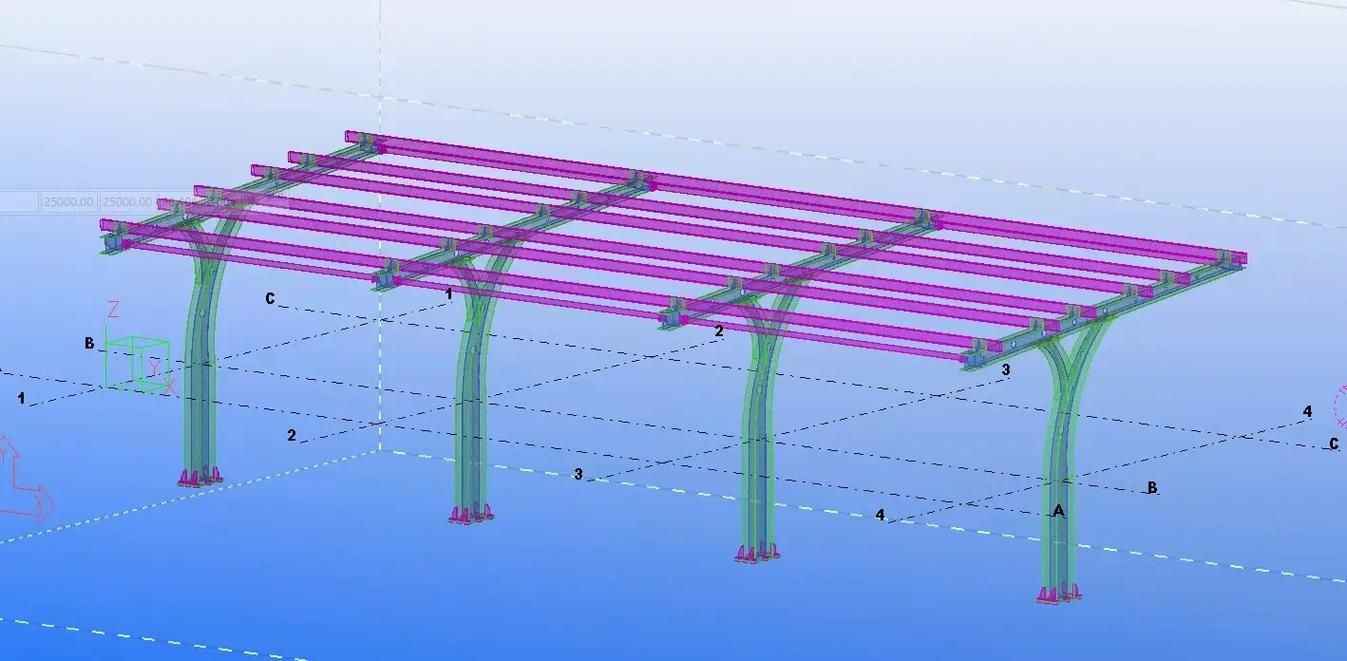 有沒有現(xiàn)成的鋼結構汽車棚圖紙？ 行業(yè)新聞 第11張