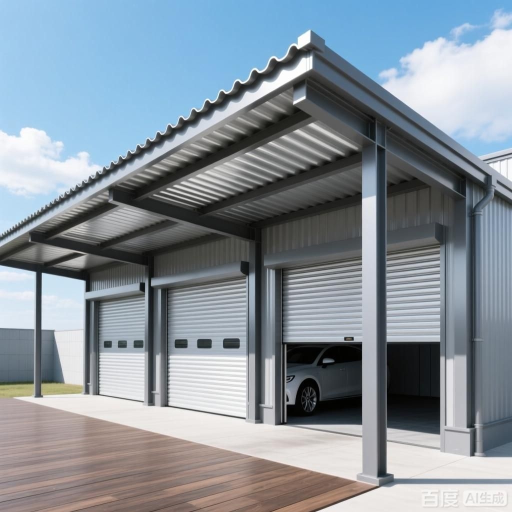 如何設(shè)計(jì)一個(gè)防風(fēng)雨的車棚？（如何設(shè)計(jì)一個(gè)防風(fēng)雨的車棚生成的四張圖片均圍繞防風(fēng)雨） 行業(yè)新聞 第2張