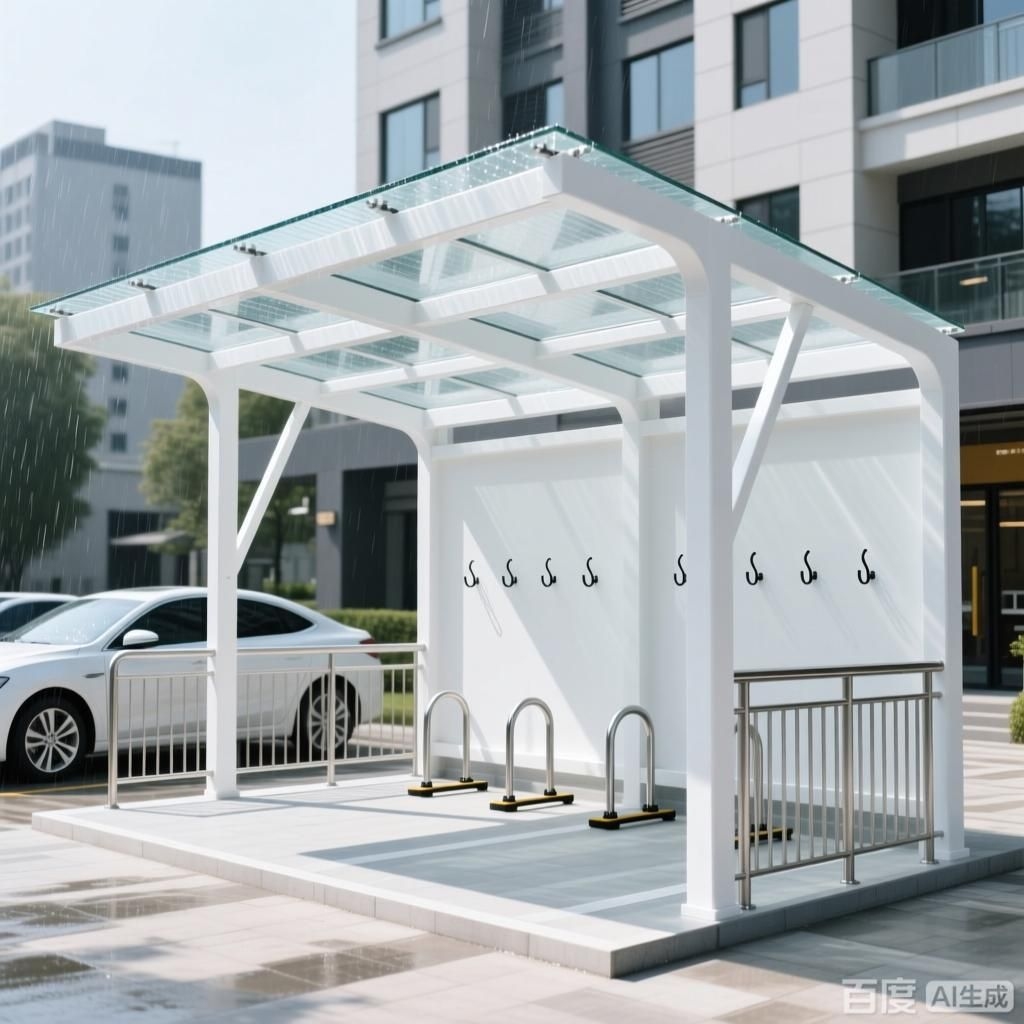 如何設(shè)計(jì)一個(gè)防風(fēng)雨的車棚？（如何設(shè)計(jì)一個(gè)防風(fēng)雨的車棚生成的四張圖片均圍繞防風(fēng)雨） 行業(yè)新聞 第3張