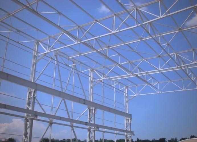 給我一些單榀鋼桁架的圖片 行業(yè)新聞 第2張