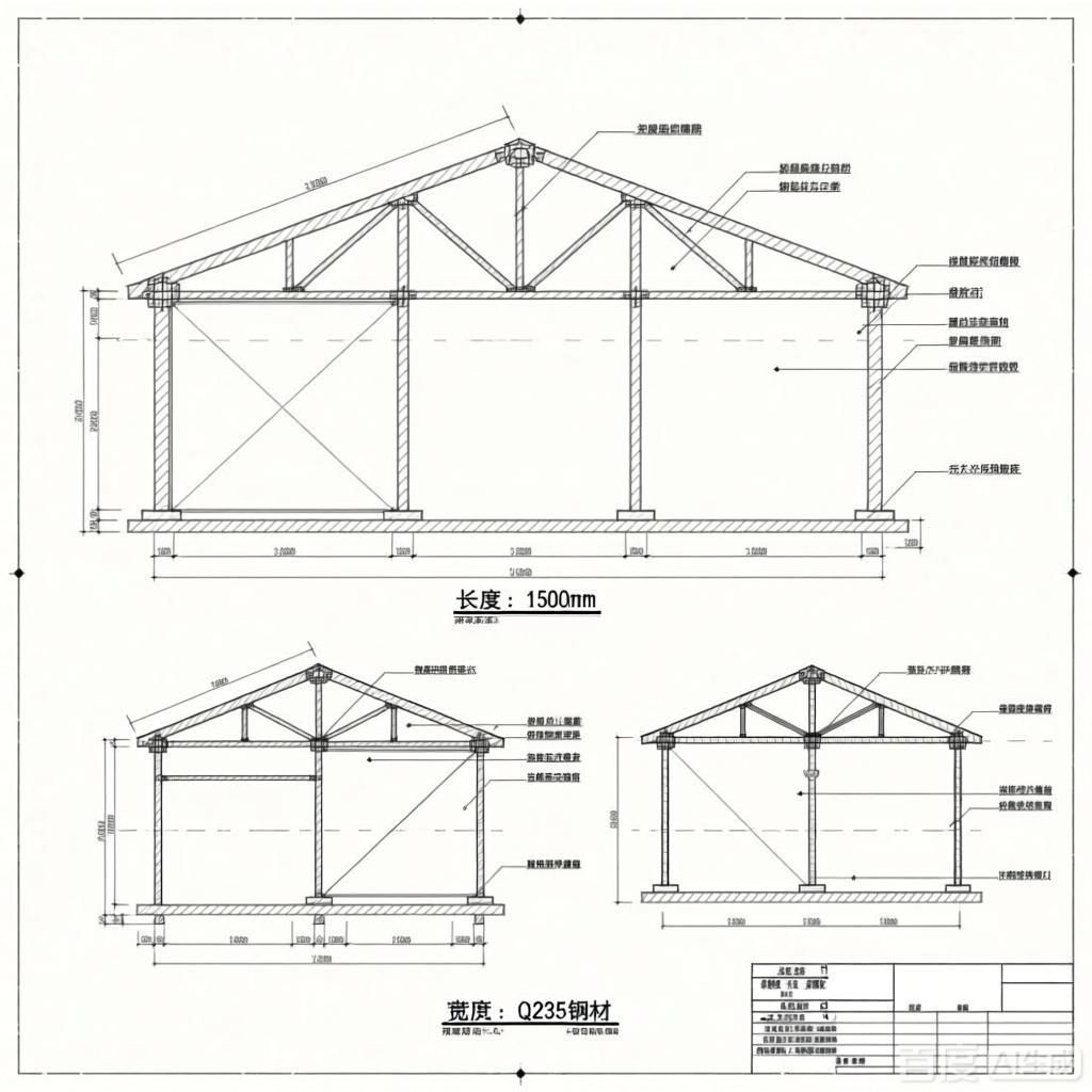 如何繪制桁架結(jié)構(gòu)設計圖？（如何繪制桁架結(jié)構(gòu)設計圖生成的四張桁架結(jié)構(gòu)設計圖） 行業(yè)新聞 第1張