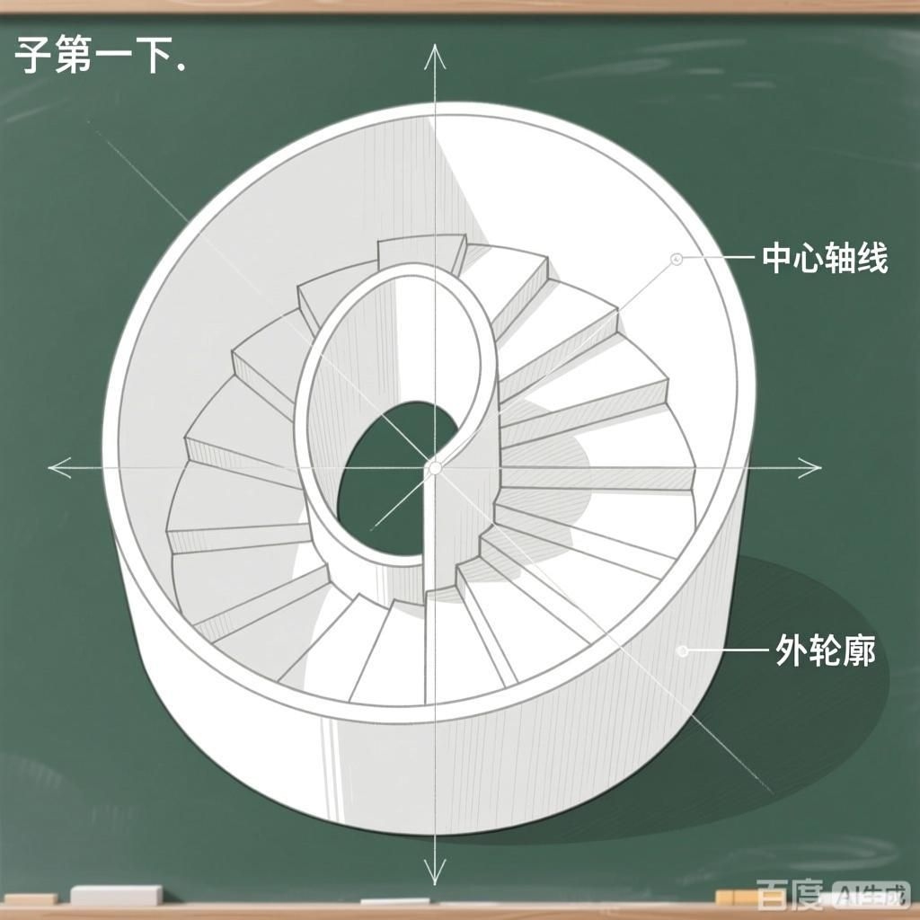 如何畫螺旋樓梯的透視圖？（如何畫螺旋樓梯的透視圖） 行業(yè)新聞 第1張